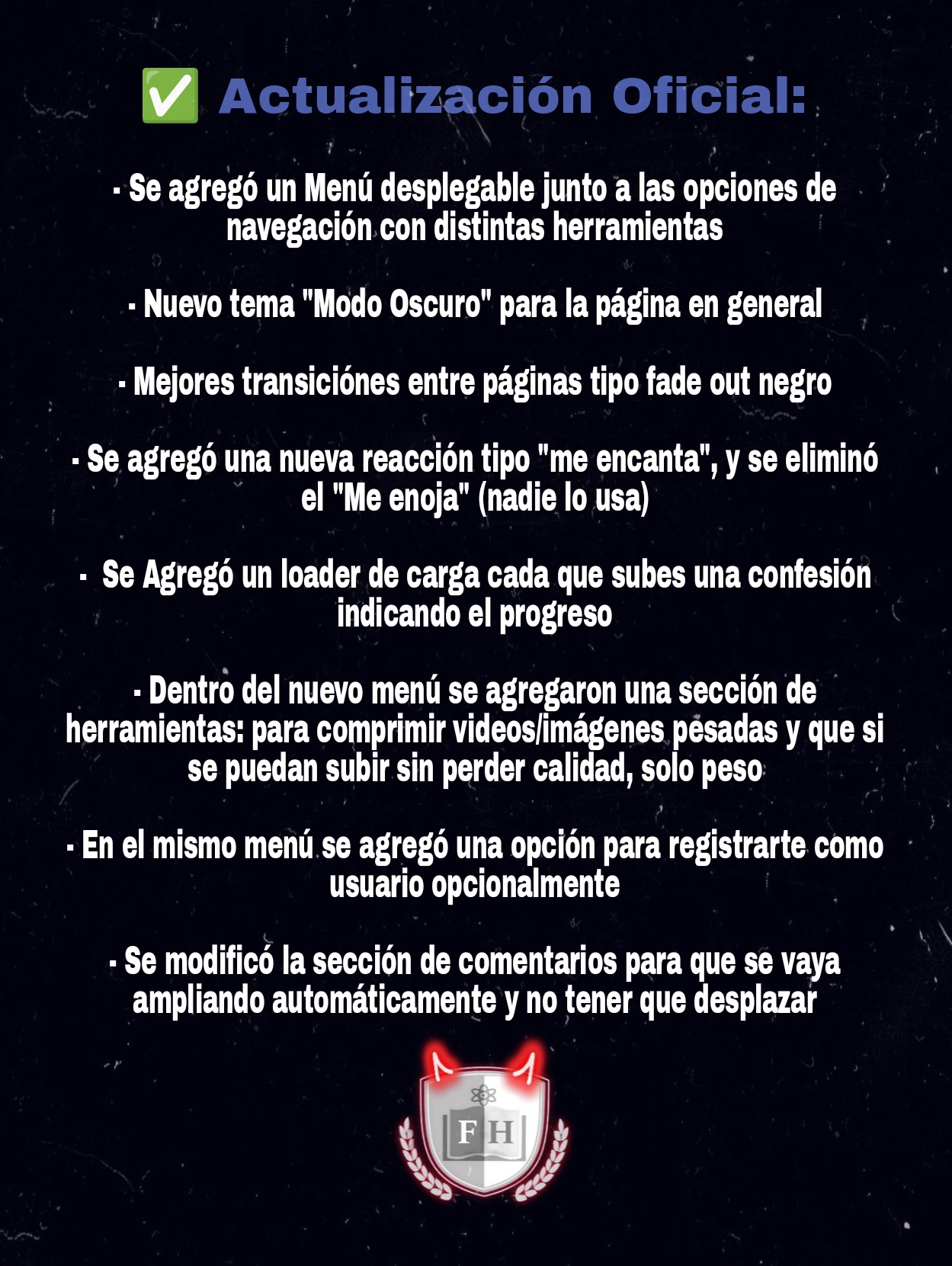 Confesión media